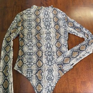 Snakeskin Bodysuit